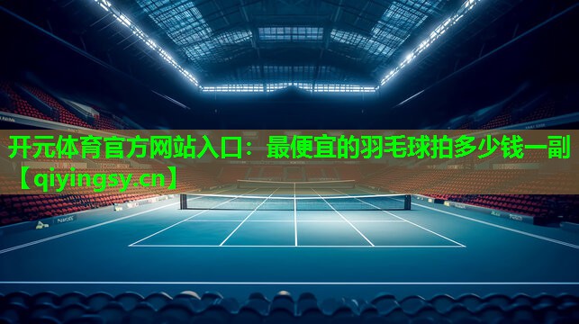 开元体育官方网站入口：最便宜的羽毛球拍多少钱一副