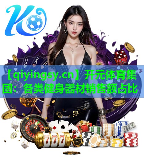各类健身器材销售额占比